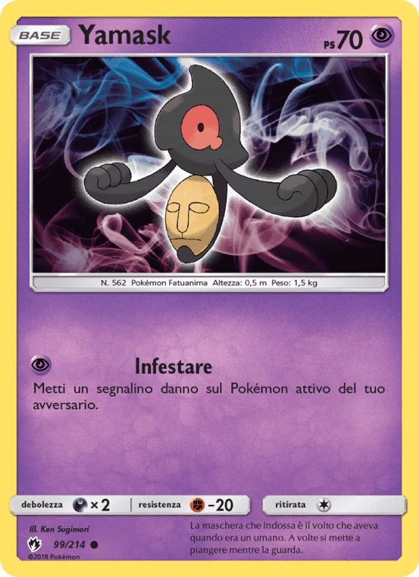 Yamask, carta 99 di Tuoni Perduti
