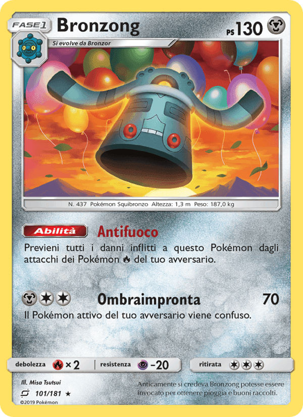 Gioco di Squadra の 101 番、Bronzong