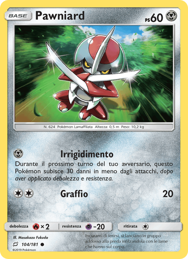 Pawniard, carta 104 di Gioco di Squadra