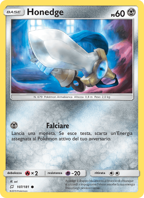Honedge, carta 107 di Gioco di Squadra