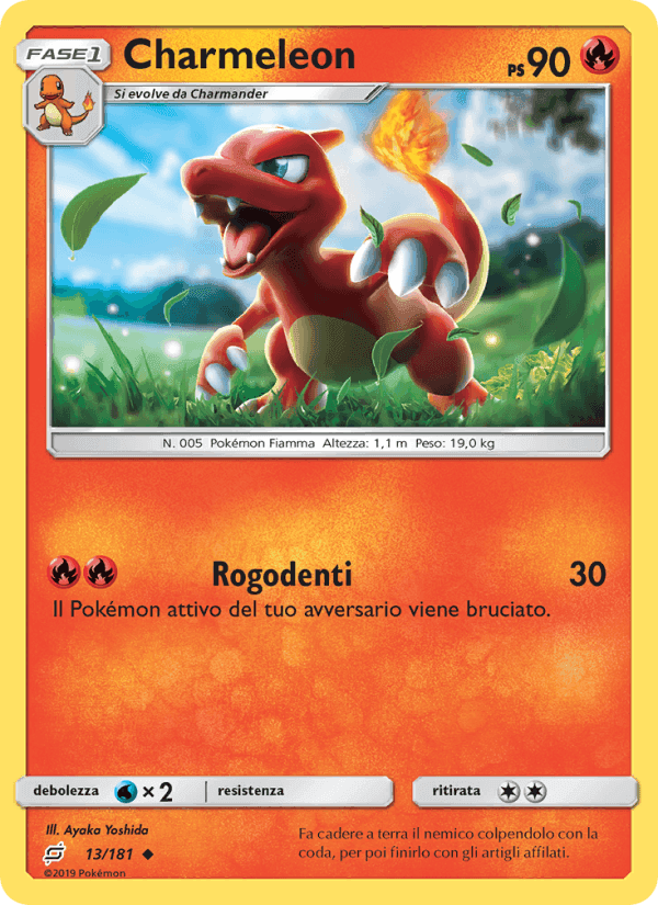 Charmeleon, carta 13 di Gioco di Squadra