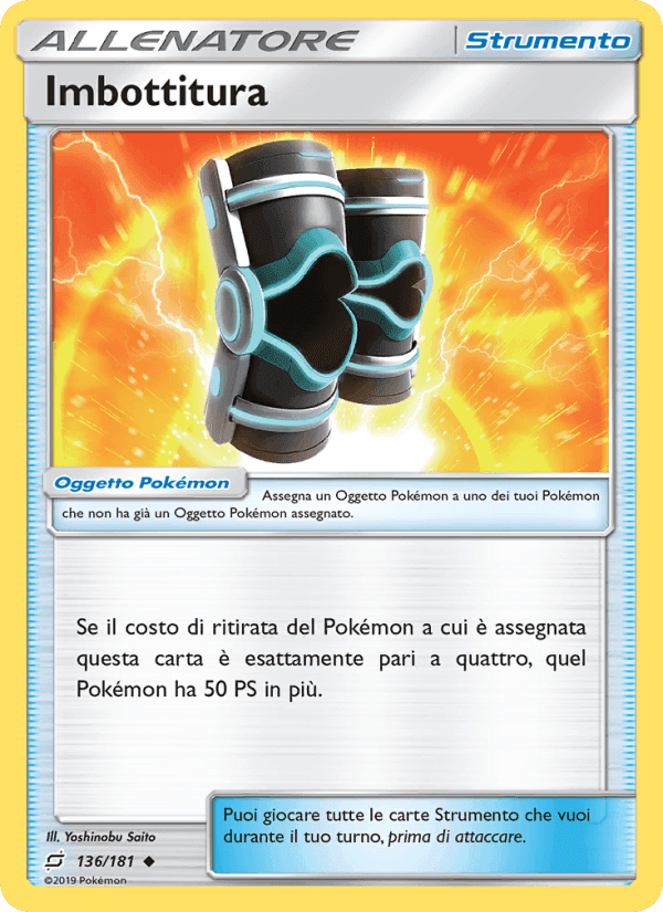 Imbottitura, carta 136 di Gioco di Squadra