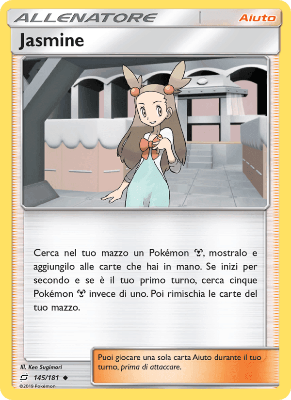 Jasmine, card 145 from Gioco di Squadra