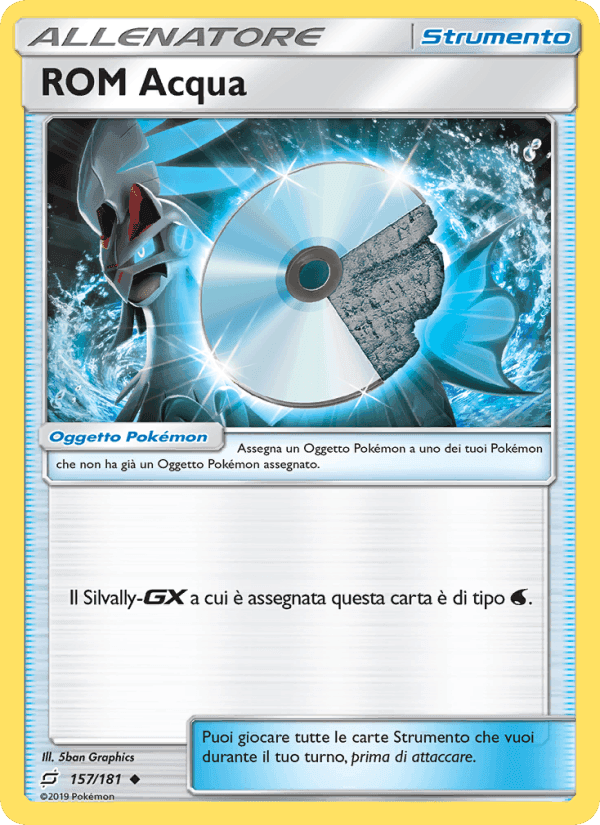 ROM Acqua, carta 157 di Gioco di Squadra
