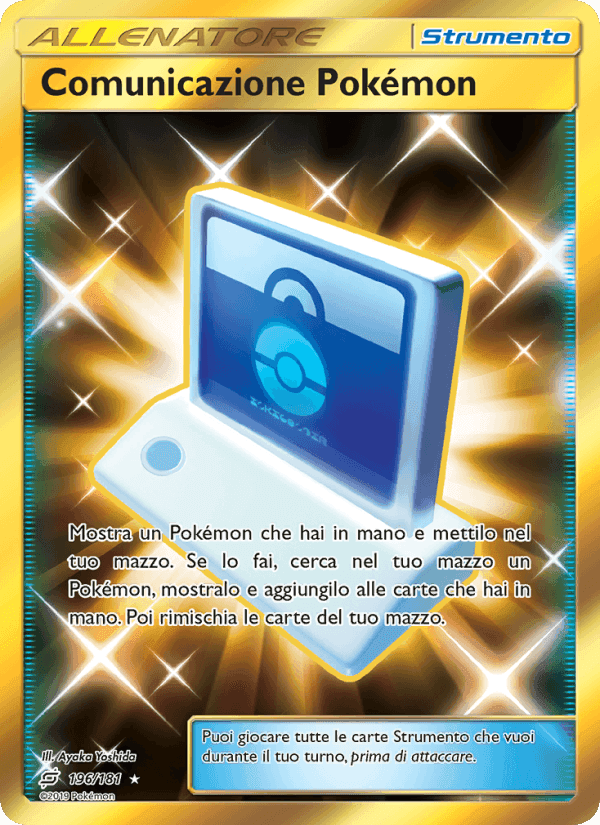 Comunicazione Pokémon, carta 196 di Gioco di Squadra