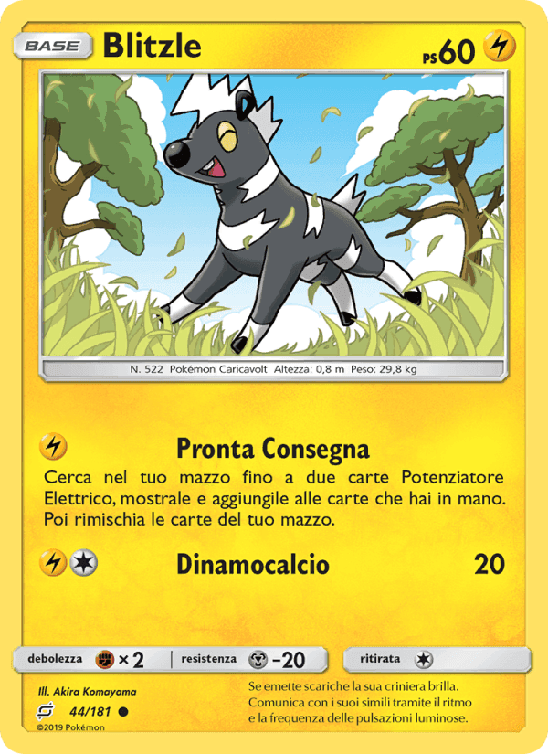 Blitzle, carta 44 di Gioco di Squadra