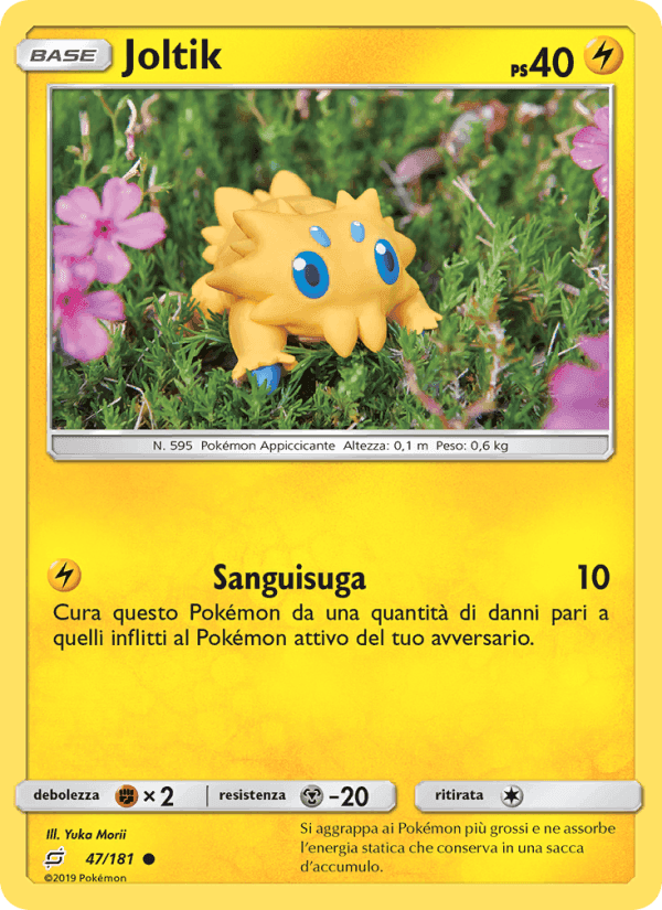 Joltik, carta 47 di Gioco di Squadra