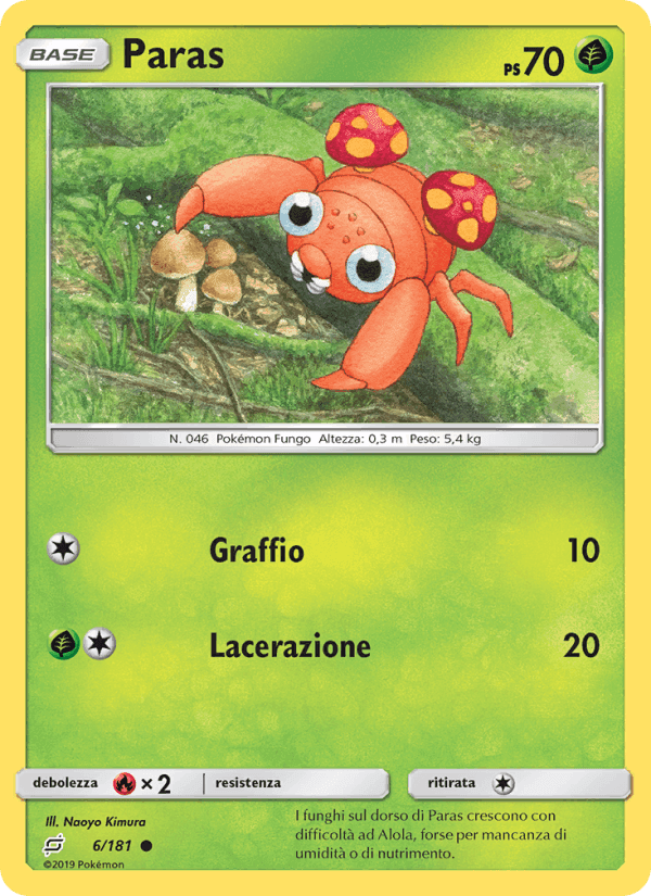 Paras, carta 6 di Gioco di Squadra