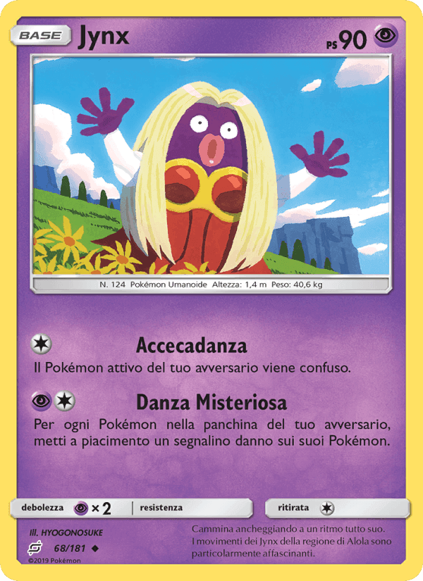 Jynx, carta 68 di Gioco di Squadra