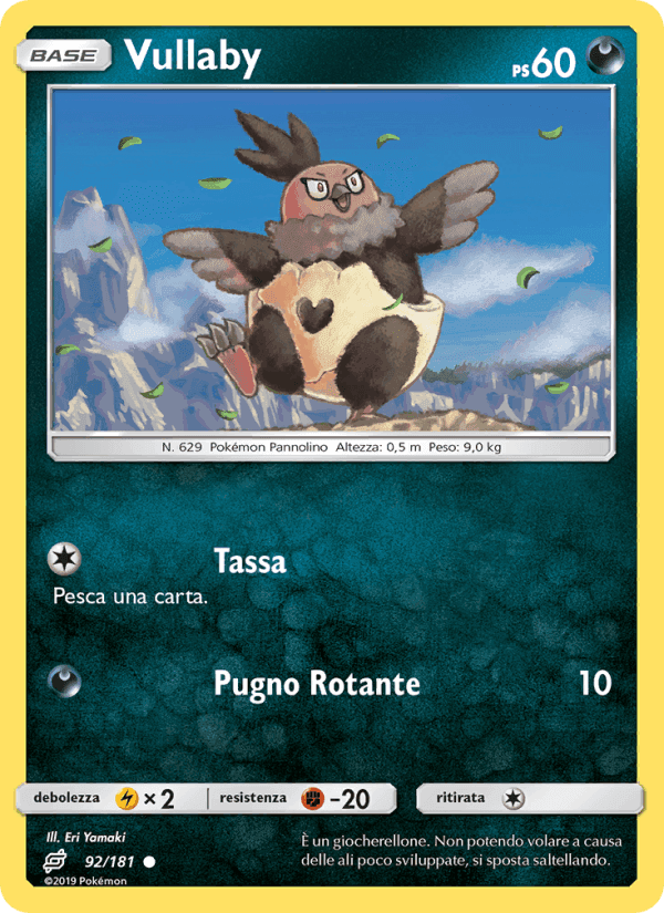 Vullaby, carta 92 di Gioco di Squadra