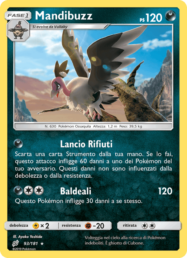 Mandibuzz, carta 93 di Gioco di Squadra