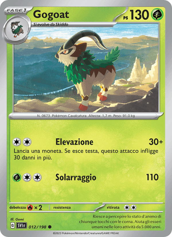 Gogoat, carta 012 di Scarlatto e Violetto