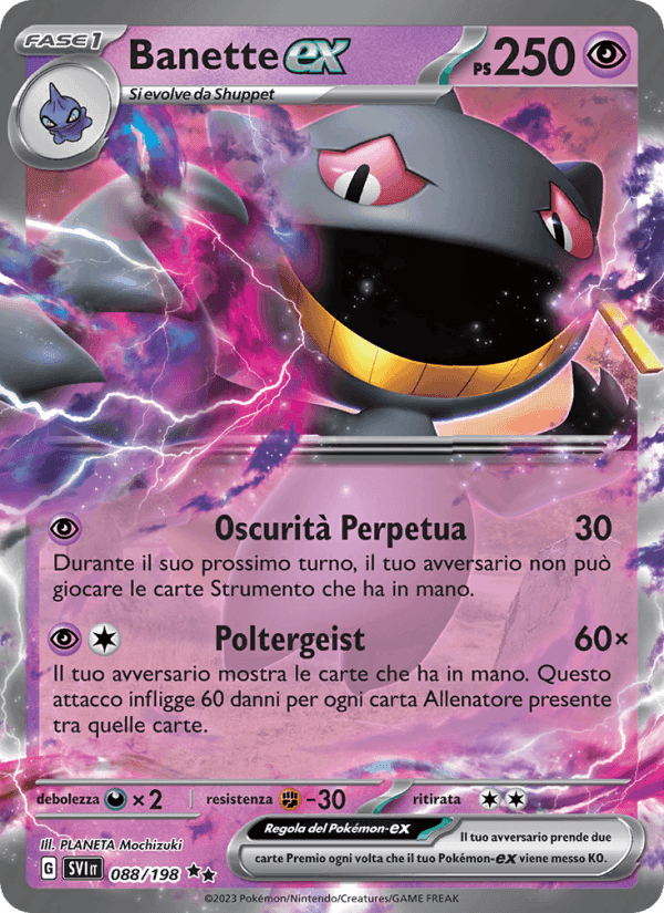 Banette-ex, carta 088 di Scarlatto e Violetto