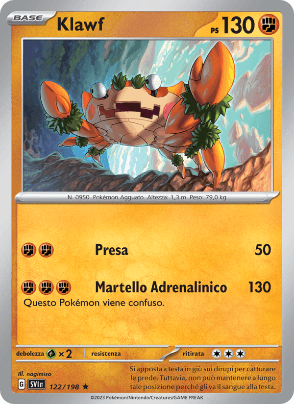 Klawf, card 122 from Scarlatto e Violetto