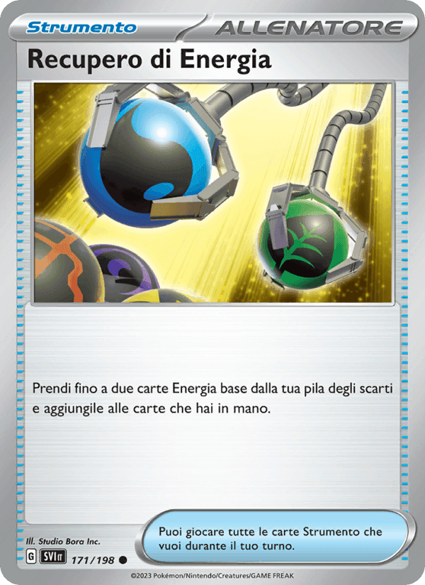 Recupero di Energia, card 171 from Scarlatto e Violetto