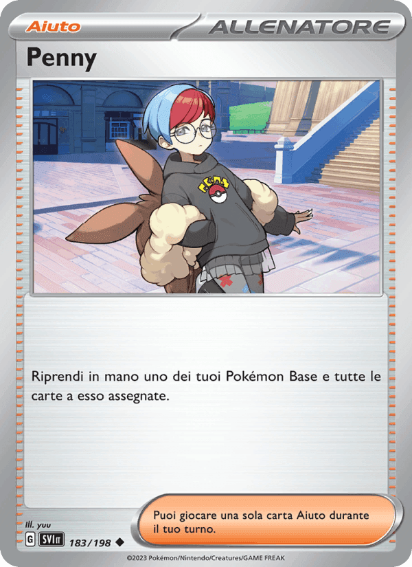 Penny, card 183 from Scarlatto e Violetto