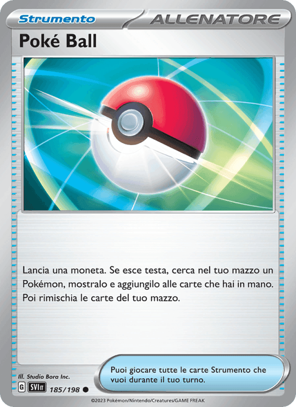 Poké Ball, carta 185 di Scarlatto e Violetto