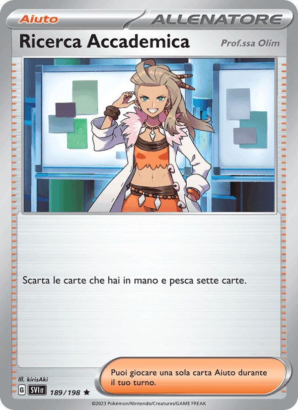 Ricerca Accademica, carta 189 di Scarlatto e Violetto