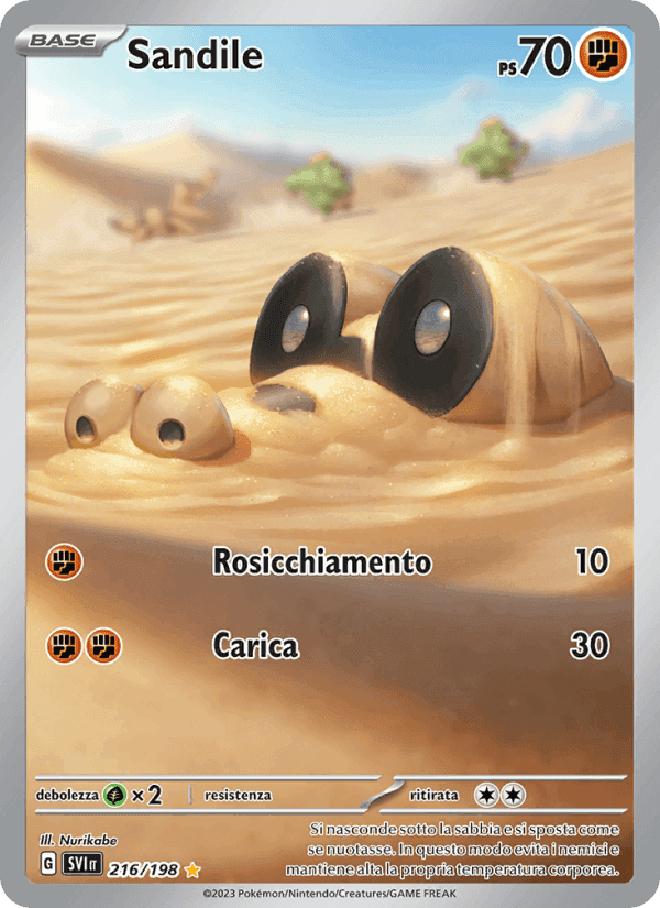 Sandile, carte 216 de Scarlatto e Violetto