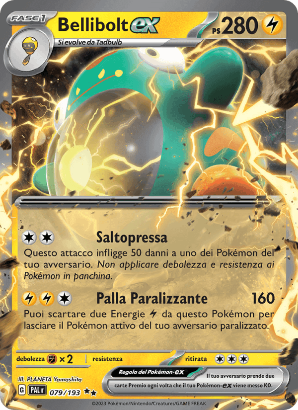 Evoluzioni a Paldea の 079 番、Bellibolt-ex