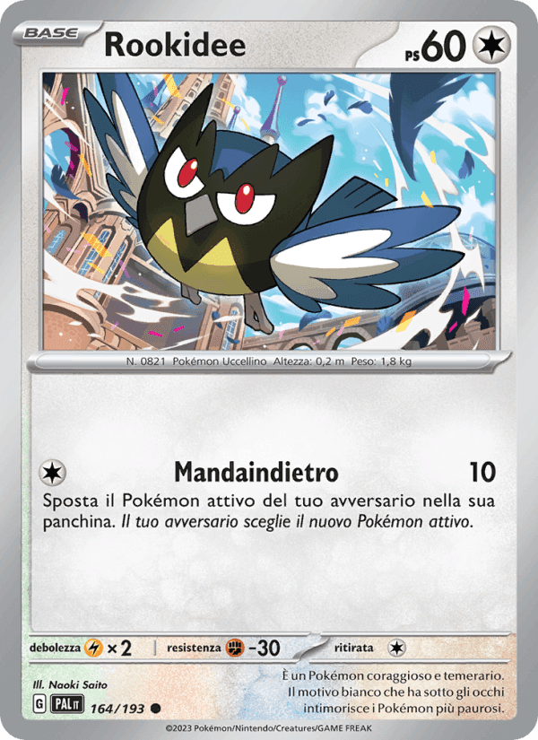 Rookidee, card 164 from Evoluzioni a Paldea