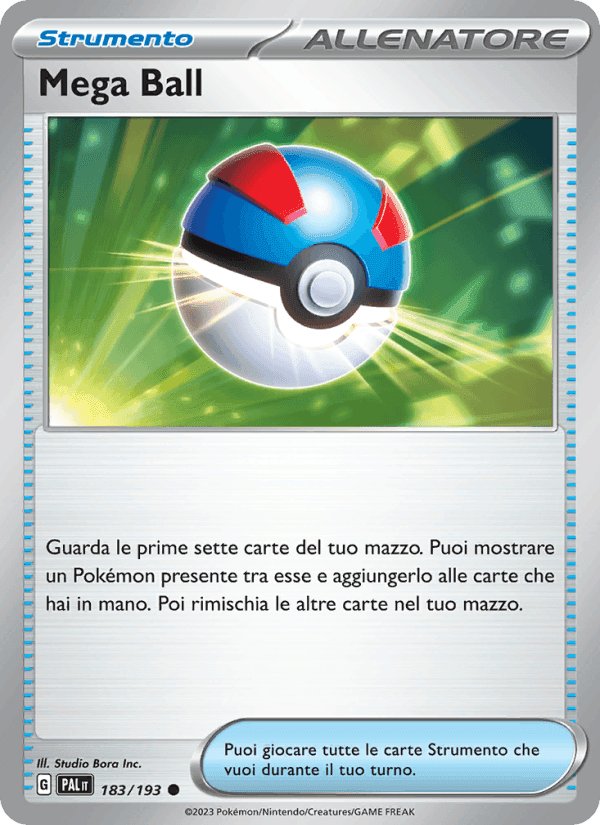 Mega Ball, carta 183 di Evoluzioni a Paldea