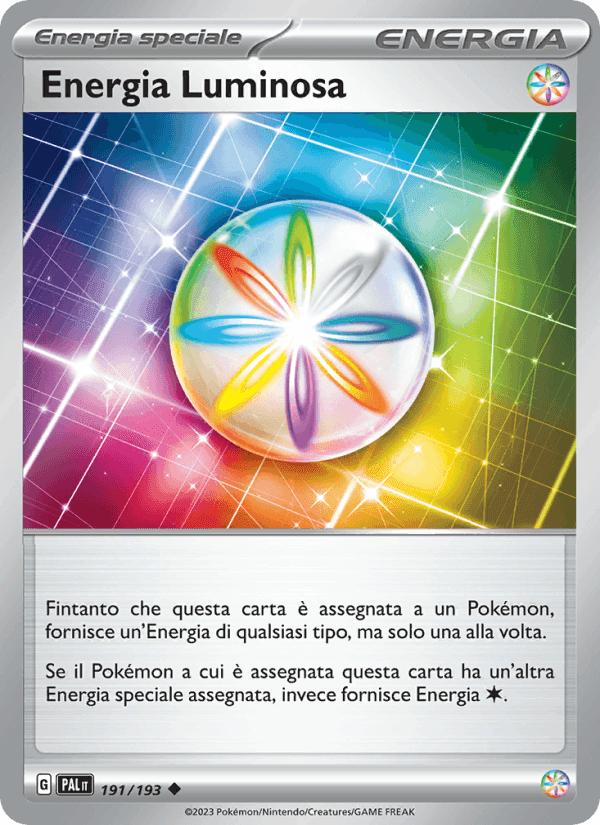 Evoluzioni a Paldea の 191 番、Energia Luminosa