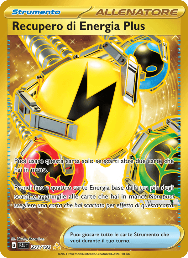 Recupero di Energia Plus, carta 277 di Evoluzioni a Paldea