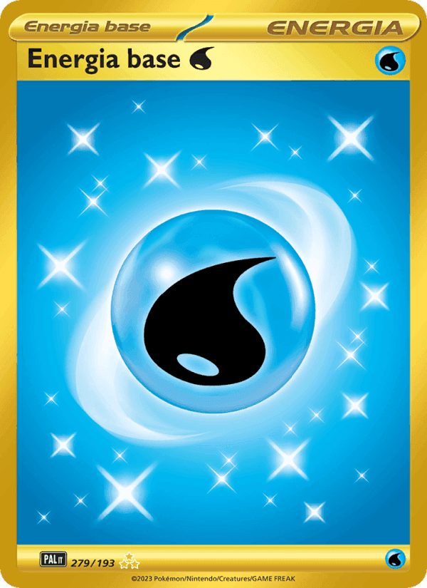 Energia base Water, card 279 from Evoluzioni a Paldea