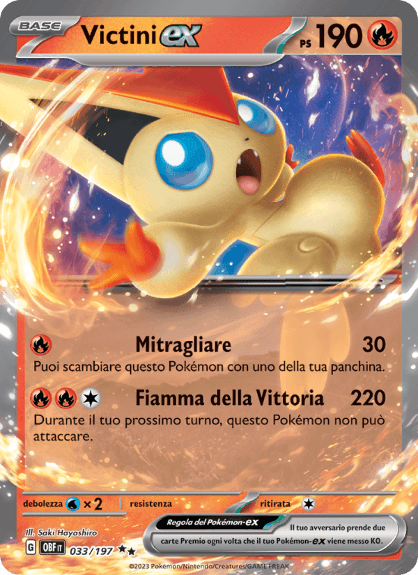 Victini-ex, carta 033 di Ossidiana Infuocata