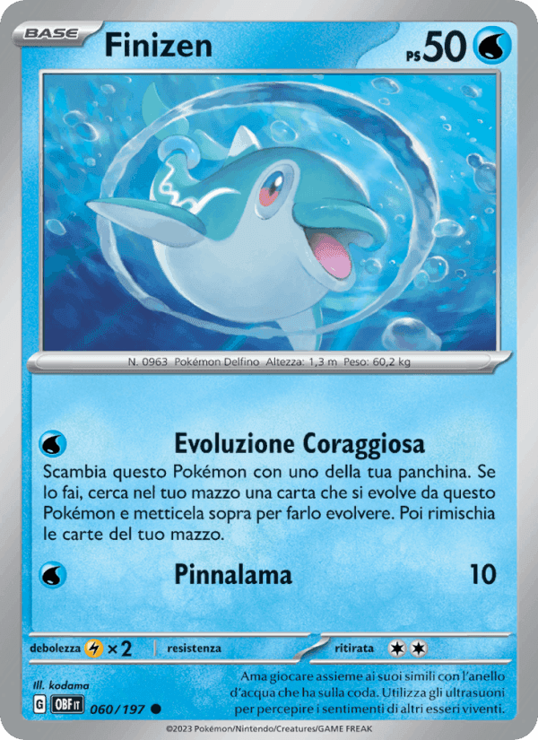Finizen, carta 060 di Ossidiana Infuocata