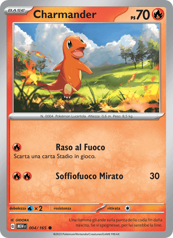 151 の 004 番、Charmander