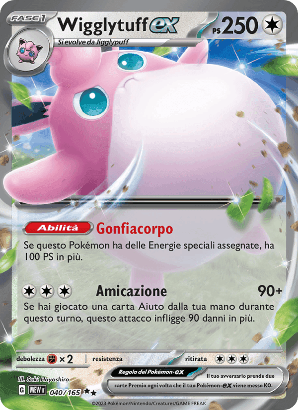 Wigglytuff-ex, carta 040 de 151