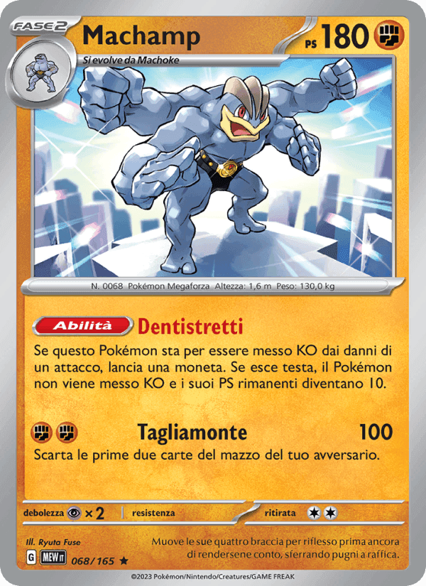 Machamp, card 068 from 151