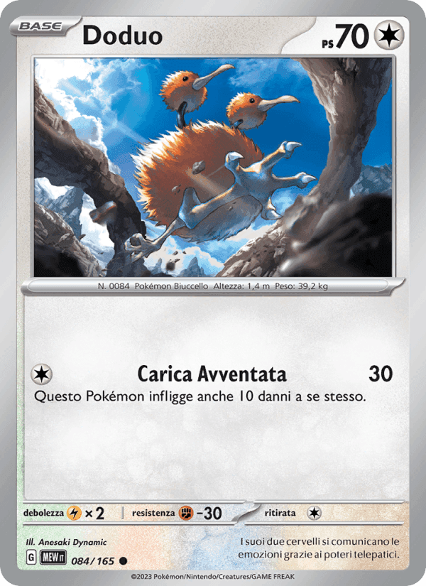 Doduo, carta 084 di 151