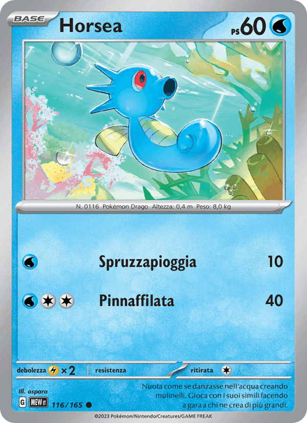Horsea, carta 116 di 151