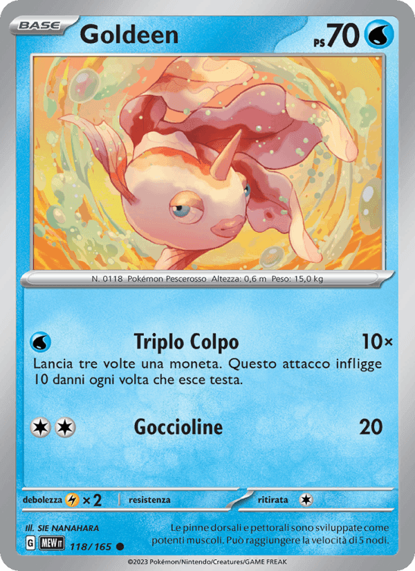 151 の 118 番、Goldeen