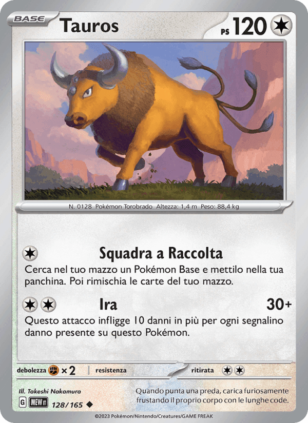 151 の 128 番、Tauros