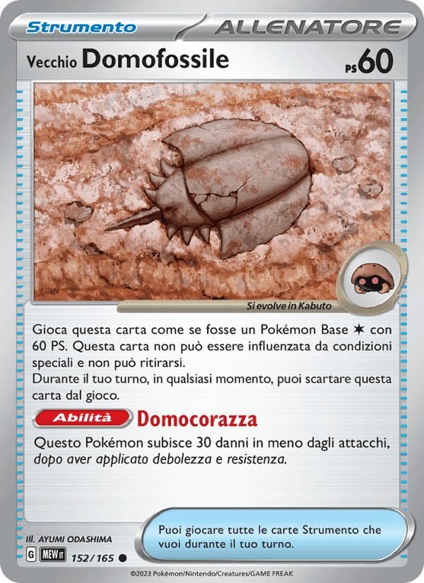 Vecchio Domofossile, card 152 from 151