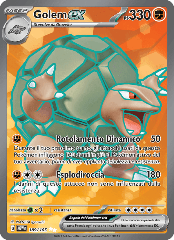Golem-ex, carta 189 di 151