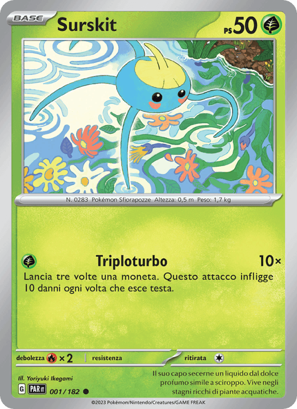 Surskit, carta 001 di Paradosso Temporale
