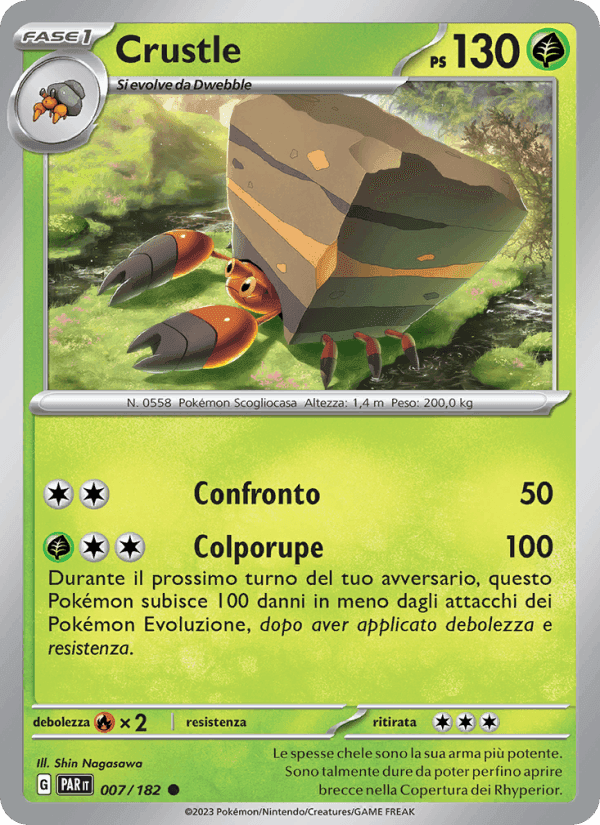 Crustle, carte 007 de Paradosso Temporale