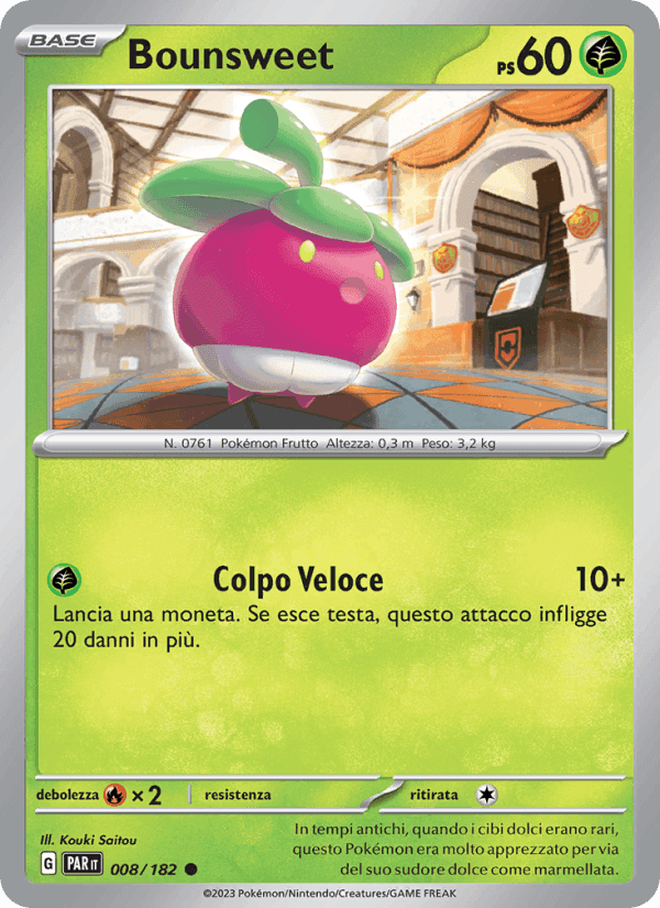 Bounsweet, carta 008 di Paradosso Temporale