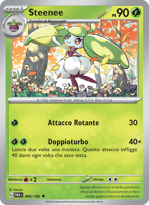 Steenee, carta 009 di Paradosso Temporale