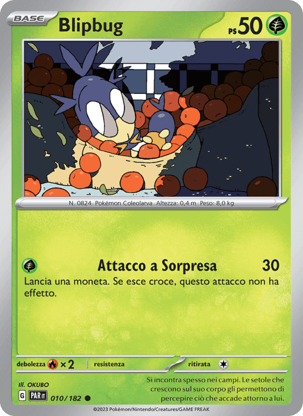 Blipbug, carta 010 di Paradosso Temporale