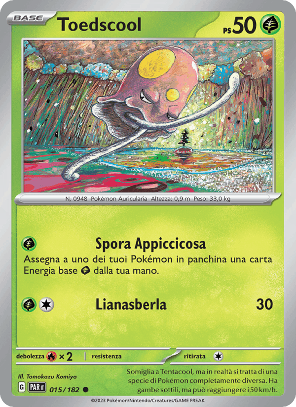 Toedscool, carte 015 de Paradosso Temporale