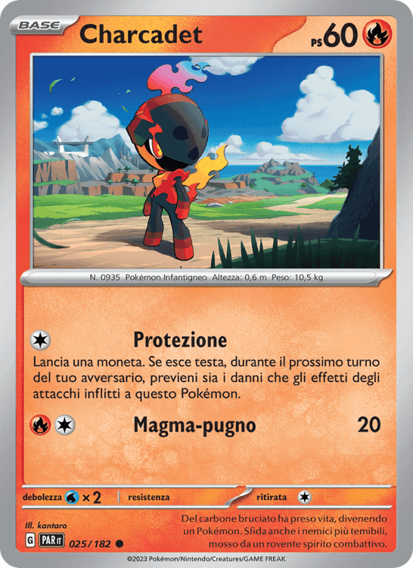 Charcadet, carte 025 de Paradosso Temporale