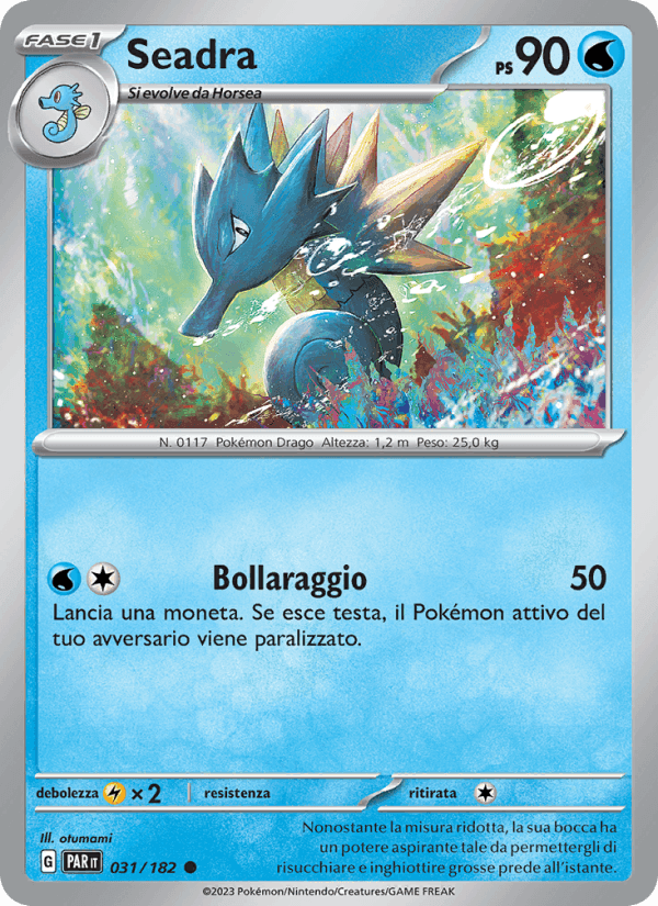 Seadra, carte 031 de Paradosso Temporale