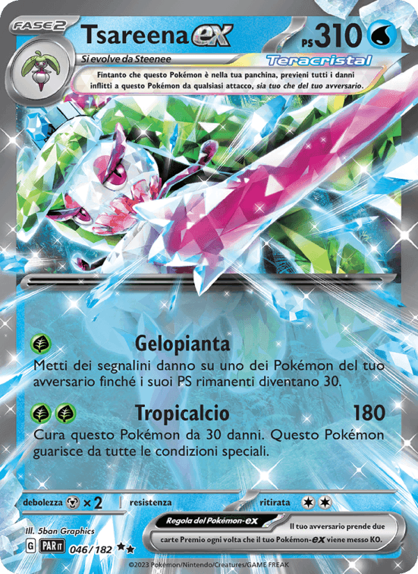 Tsareena-ex, carte 046 de Paradosso Temporale