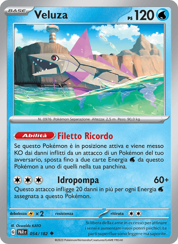 Veluza, carta 054 di Paradosso Temporale